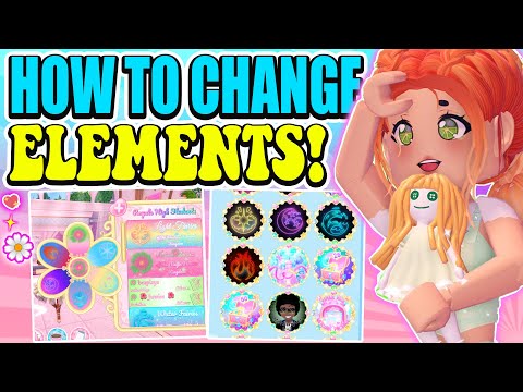 HOW TO CHANGE YOUR ELEMENT IN CAMPUS 3 AND GET MORE ELEMENTS! 🏰 Royale High New School Update