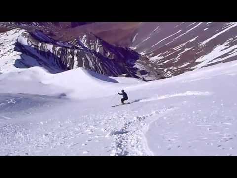 Skiing the Southern Alps of New Zealand's South Island