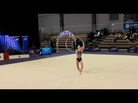 Clotilde Badou Championnat de France 2022 NatA 16/17 ans Cerceau