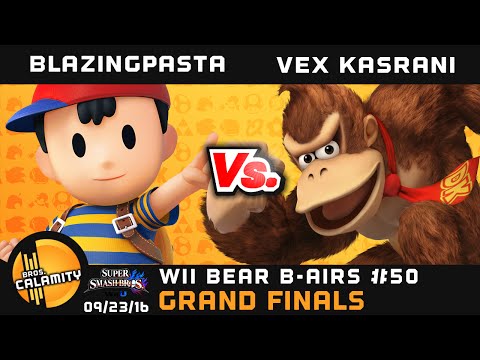 WBB #50  W BlazingPasta Ness, Peach vs L Vex Kasrani DK   Grand Finals   Smash Wii U   Singles