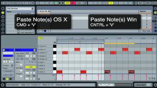 Ableton Live Tutorial | Keyboard Shortcuts Pt 1 - Midi Editing