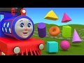 Learn About 3D Shapes With Choo Choo Train Part 1 Educational Cartoon For Children Grade 1