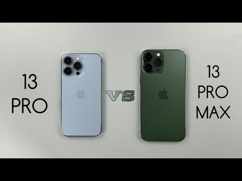 iPhone 13 Pro Vs 13 Pro Max Speed Test & Camera Comparison 2025