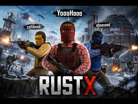 НЕВОЗМОЖНАЯ БИТВА КЛАНОВ в RUSTX.Часть1.