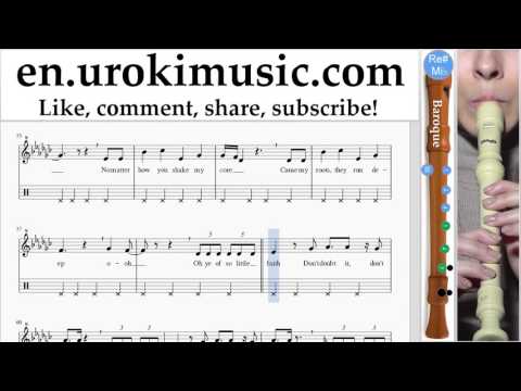 How to Play Recorder B. Katy Perry Rise Part#2 Melody School Learn Class Course Tutorial Sheet