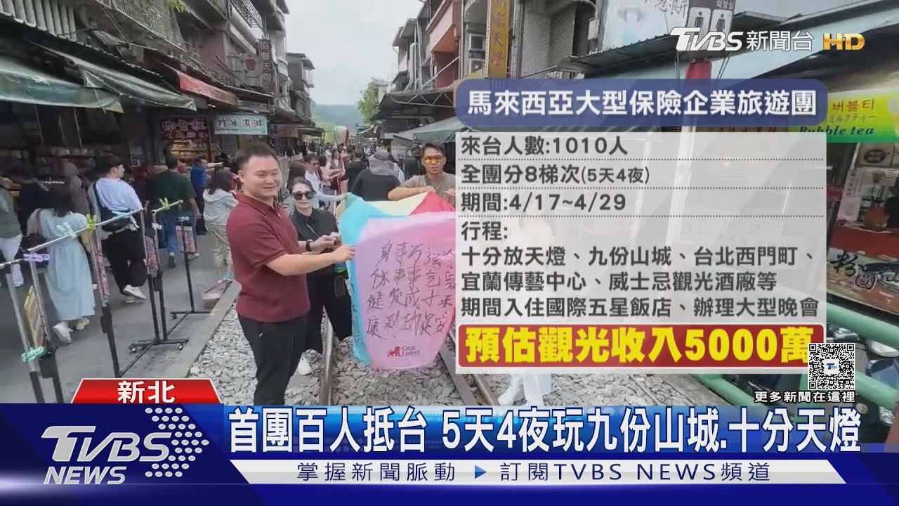5000萬觀光財來了！　馬國大型企旅千人來台