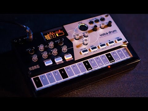 Korg Volca Drum - Demo with Nick Kwas