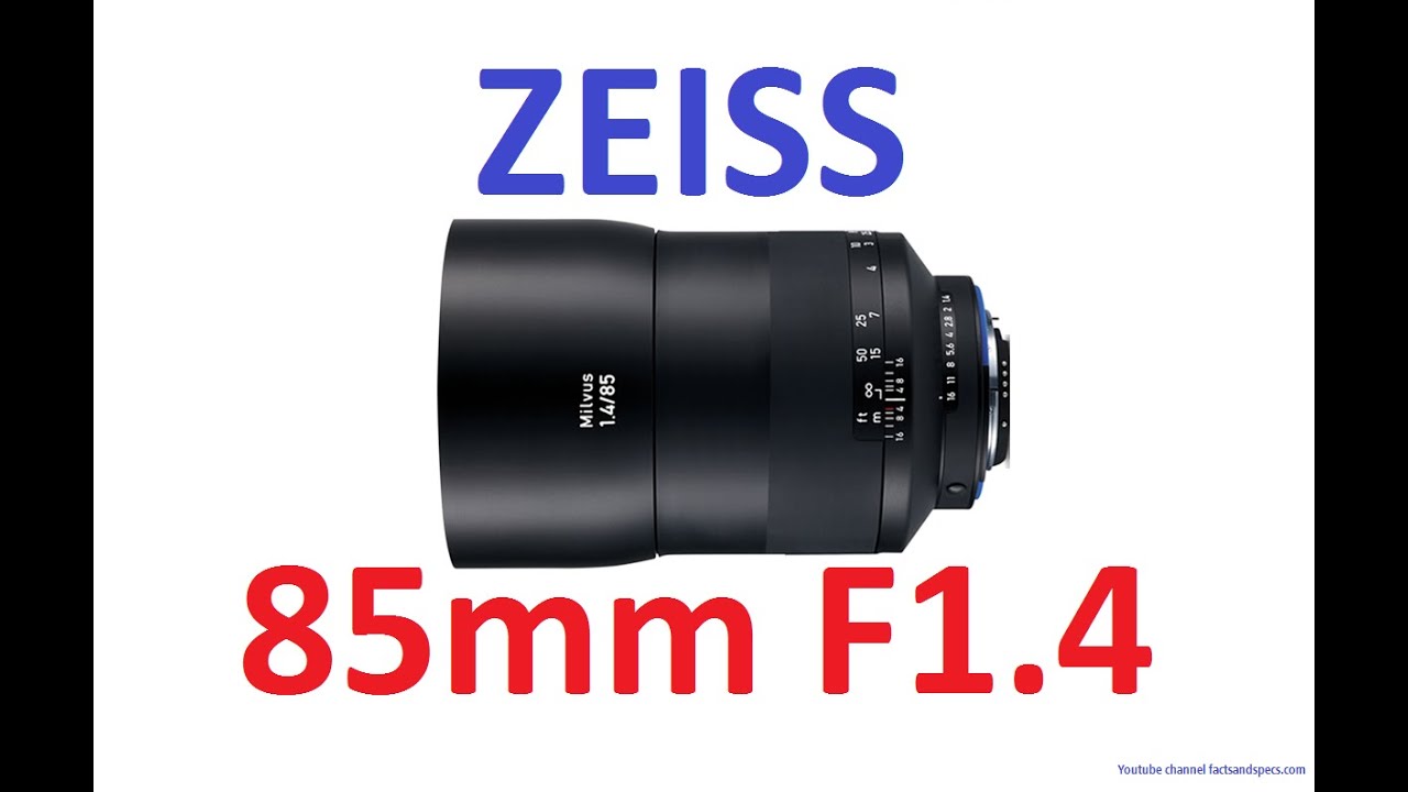 Zeiss Milvus 1.4/85 ZE