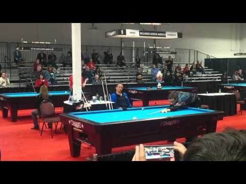 John Morra winning the Diamond 10 Ball Pro Players Championship