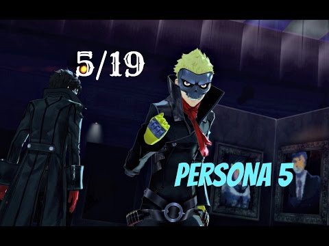 Persona 5 / 100% English Guide Part 38 : 5/19 - Madarame Palace