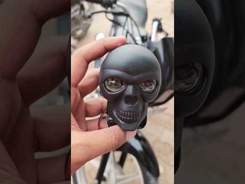 skull 💀 fog light full video 👆🏻👆🏻 !! splendor modified !! modified splendor !!
