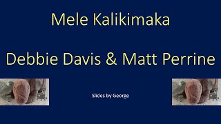 Debbie Davis and Matt Perrine   Mele Kalikimaka   karaoke