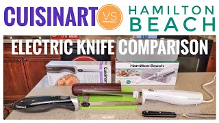 Hamilton Beach vs Cuisinart Electric Knife Comparison