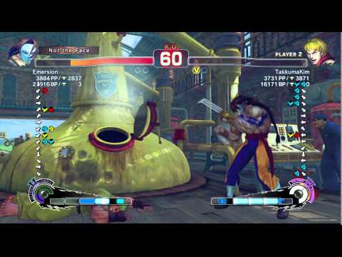 SSFIVAE~ Vega (Emersion) vs.  Ken (TakkumaKim) HD