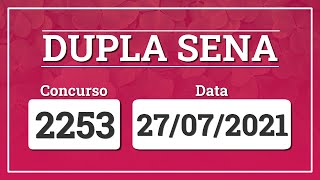 Capa de DUPLA SENA 2253