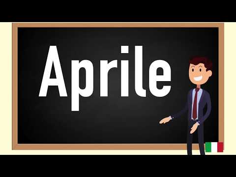 How to pronounce Aprile in Italian