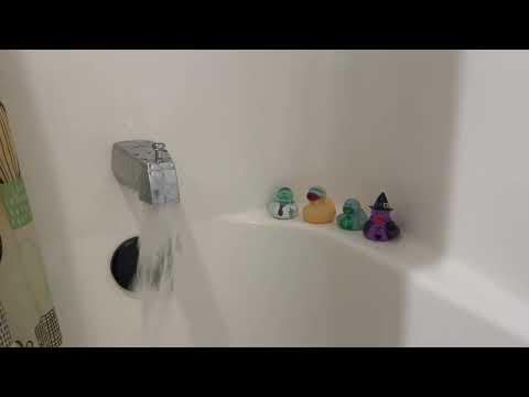 12 Hours Bathtub Running - Constant Water Running, No Plug - White Noise for Sleep