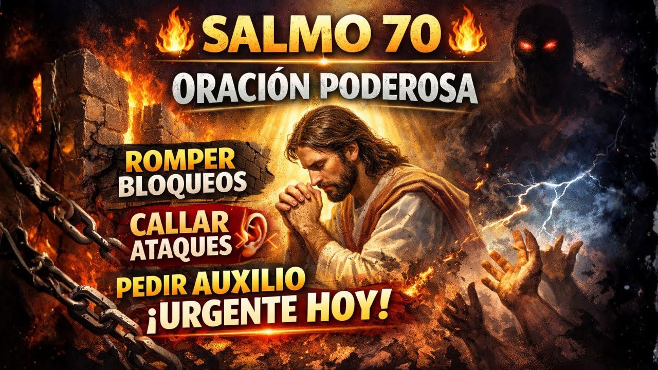 SALMO 70 ORACIÓN URGENTE DEL MILAGRO - ¡Ore y vea suceder UN GRAN MILAGRO!