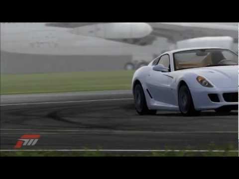 Driving the Ferrari 599 on FM4