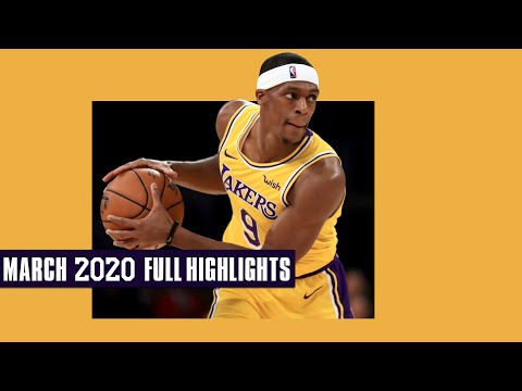 Rajon Rondo MARCH 2020 Full Highlights |