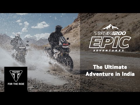 Tiger 1200 Epic Adventures | The Ultimate Adventure in India