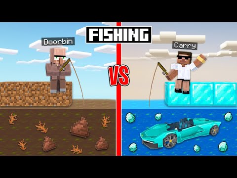 Rs 1 vs Rs 1,00,000 Fishing Luxury Items in Minecraft...