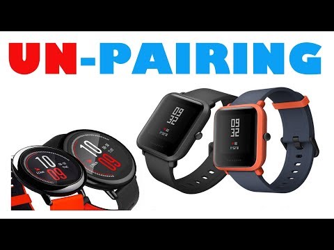 How to UNinstall Amazfit Bip / Amazfit Pace / Amazfit Stratos (Xiaomi Band) from Mi Fit?