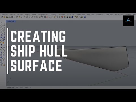 Creating Ship Hull Surface using Excel and Rhino Software