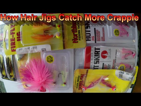 Crappie Lures - When To Use Hair Jigs To Catch More...