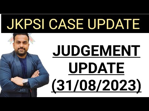 #JKPSI COURT CASE UPDATE TODAY ||Check Description ðŸ‘‡