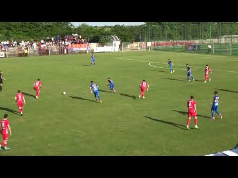 Liga 3 Baraj(tur)/SC Popesti Leordeni - CS Afumati 2-1/Nr.4 (red t-shirt) VLAD MOTROC (goal at 0-1)