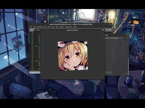 Linux Python OpenGL Flandre
