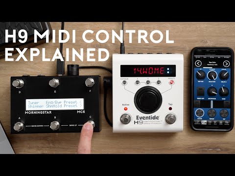 Eventide H9 MIDI Control with Morningstar MC6