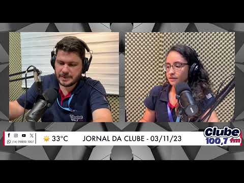 Jornal da Clube - 03/11/23 - Edição do Almoço
