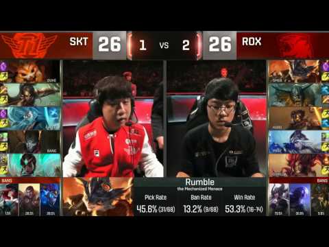 SKT Bengi Nidalee VS ROX Peanut Olaf Game 4 Highlights   S6 World Championship Semifinals   YouTube