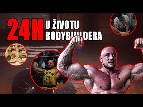 24 SATA U ZIVOTU BODYBUILDERA | STJEPAN URSA