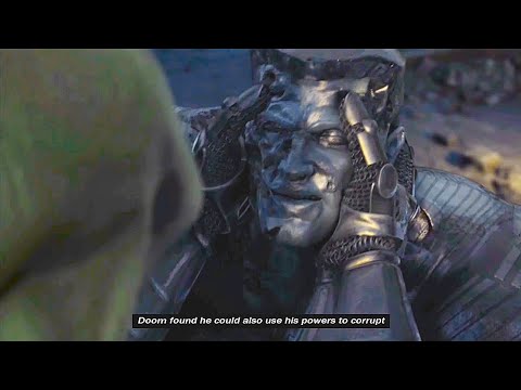 Doctor Doom Absorbs Galactus & Avengers Powers Scene (2025) 4K ULTRA HD