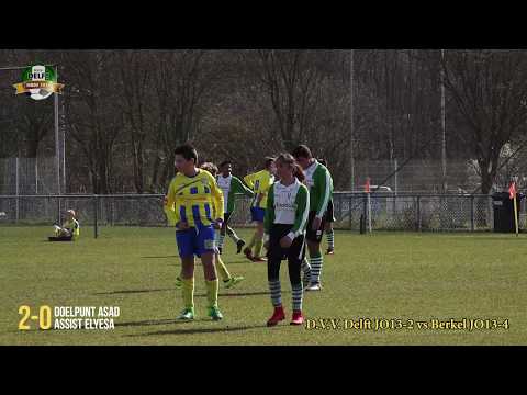 2018-04-07 DVV Delft JO13-2 vs Berkel JO13-4 2-1