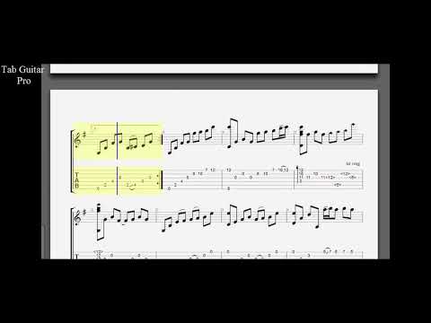 Melody of the nigh 4 (Jin Shi) Tab Guitar best version for beginner