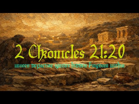 2 Chronicles 21:20