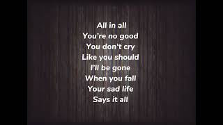Breaking Benjamin - what lies beneath (lyrics)