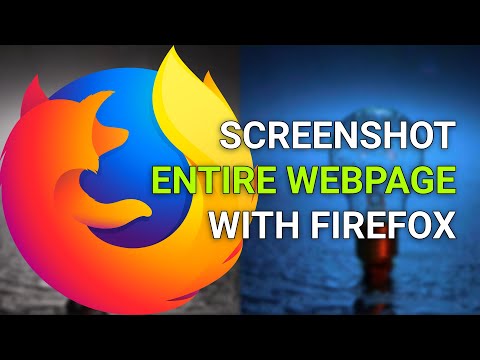 Easily Screenshot an Entire Webpage with Firefox