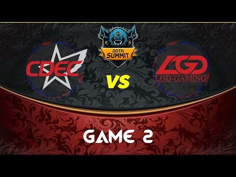 CDEC vs LGD (Game 2) | DOTA Summit 7 - Chinese Qualifier