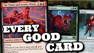 I went through every marvel card so you don't have to!