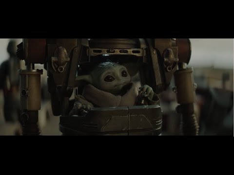 Mecha Baby Yoda Breaks Up A Fight
