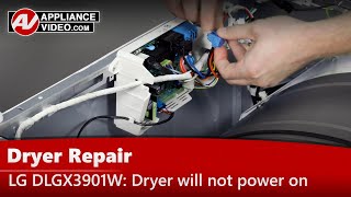 LG Dryer Repair: No Power — PCB Main Control Board