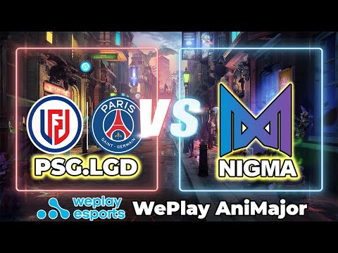 [ DOTA 2 LIVE ] WePlay AniMajor | Nigma VS PSG LGD English Cast