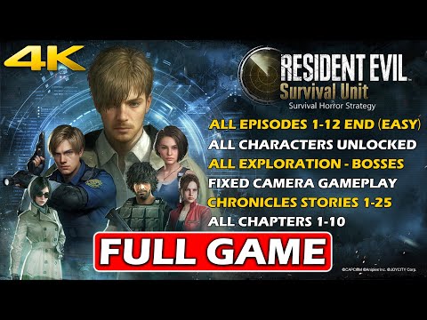 RESIDENT EVIL SURVIVAL UNIT Gameplay Walkthrough FULL GAME ALL EXPLORATION MODE EPISODES (4K 60FPS) - YouTube