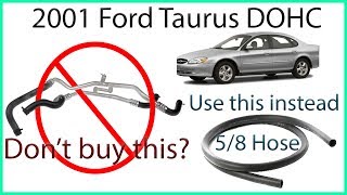2001 Ford Taurus DOHC Heater Hose replacement