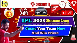 🤸 Dream11 IPL 2023 Season Long 💥 is Live Now 💰🤑 👉 Win Car 🏏🤩🚘 Create your team now 👌✨️ in Tamil 🤑💰